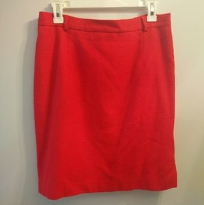 Red vintage skirt
